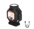 Hyper Tough 500 Lumen Rechargeable Compact Work Light, Integrated Led New. Price: $11.99.