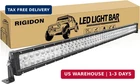 Rigidon 50 Inch 288W Light Bar, Double Row Flood Spot Combo 28800LM Led New. Price: $128.14.