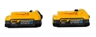 Dewalt DCBP034-2 20V Powerstack Compact Li-ion Battery (pack Of 2) New. Price: $105.99.