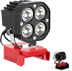 6000LM Work Light Compatible With Milwaukee 18V Battery, Portable 40W Led New. Price: $36.68.