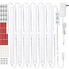 Litever Under Cabinet Lighting Kit Plug In, 6 Pcs 12 Inches Led Bars. New. Price: $56.99.