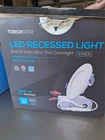 Torchstar Led Recessed Light 6 Pack Open. Price: $30.00.