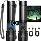 Trixhub Rechargeable Flashlights 2 Pack Super Bright High Lumens New. Price: $19.99.