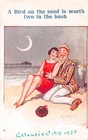 1930 Comic Bamforth Pc-lovers Atlantic City Beach-signed Artist Donald Mcgill Used. Price: $7.99.
