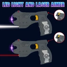 Portable Defense Stun Gun Rechargeable Light With Safety Lock Pin, Black New. Price: $65.99.