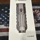 Wurkkos HD02 Flat Led Flashlight,magnetic DEFORMATION,3200 LUMENS,5000MAH Rech.. New. Price: $80.00.