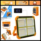 Solar Portable Camping Light With Stand, 100W 12000MAH Rechargeable Led Flood New. Price: $45.89.