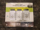 Capstone 2-IN-1 Led Night Light Power Failure 3-PACK Plug-in Wall Plate New. Price: $44.99.