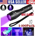 Uv Flashlight Black Super Bright 120000LM Torch Ultra Violet Lamp Led New. Price: $409.16.