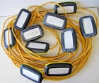 Southwire 100 Ft Led String 14/3 Sjtw Indoor & Outdoor 120V Lights Used. Price: $85.00.