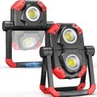 Adelante 2PACK Rechargeable Led Work Light With Magnetic Bases, 2500LM Red New. Price: $57.11.