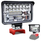Fiihio Cordless Led Work Light Compatible With 4*6.49*2.36, Red (80W) New. Price: $23.10.