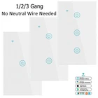 1/2/3 Gangs Wifi Smart Wall Touch Light Switch Glass Panel For Alexa,google App New. Price: $14.99.
