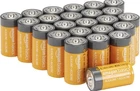 Amazon Basics Cell Batteries 24 Pack Alkaline 1.5V Everyday (C/LR14) New. Price: $25.95.