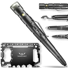 Tactical Pen With Flashlight Multitool Edc Glass Breaker & Bott New. Price: $34.29.