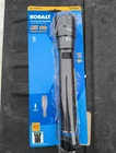 Kobalt 6000-LUMEN 5 -adjustable Mode Led Rechargeable Flashlight Open. Price: $50.99.