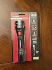 Husky Rechargeable Led Flashlight 1800 Lumens Dual Power Adjustable Focus Usb New. Price: $15.00.