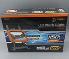 Torelli Tools Led Work Light Portable 120V 1150+ Lumens Model INV00505 Open. Price: $34.99.