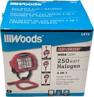 Southwire Wwoods Pro Series 250 Halogen Work Light L878 All Metal 4-IN-1 Use New. Price: $40.00.