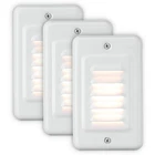 Leonlite 120V Led Step Lights Indoor, 3000K Warm White, Low Watt Stair New. Price: $56.99.