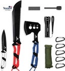 Hatchet And Machete Knife Set With Sheath, One-piece Axe & Hunting Knives New. Price: $58.43.