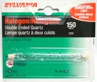 150T3Q Cl 119MM 120V 150W Rsc Base Ended Quartz Sylvania Halogen Bulb LOT4 New. Price: $54.27.