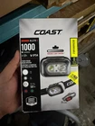 Coast RL27R Rechargeable Led Headlamp 1000 Lumens IP54 Black Batteries Included New. Price: $28.23.