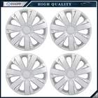 Eccpp 16" Set Of 4 Wheel Covers Snap On Hub Caps Silver Rim Fit R16 Tire New. Price: $38.95.