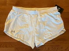 Under Armour Light Weight Women Fly By 2.0 Shorts Large Nwt White 1223 New. Price: $15.95.