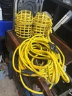 Ericson 100FT 14/2WIRE Lights Guards Commercial Construction Jobsite Stringer Used. Price: $80.00.