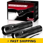 Bestsun Led Flashlight 2 Pack - Waterproof Mini Tactical New. Price: $31.99.