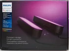 Philips Hue Play White & Color Ambiance Led Light- Base Kit Black (2-PACK) Open. Price: $99.98.