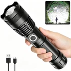 Milaoshu Rechargeable Flashlights 90000 High Lumens, Super Bright Led Black New. Price: $16.99.