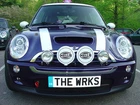 Vcp R50/R52/R53 Quad Rally Driving Light Bracket Kit For Mini Coopers, Ss Used. Price: $399.00.