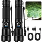 Milaoshu Rechargeable Flashlights 90000 High Lumens - 2 Pack, Super Bright Led New. Price: $35.29.