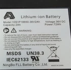 Ningbo Fll Lithium-ion Battery 10S1P18650 36V 2AH For Electric Scooter New. Price: $66.59.