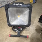 Husky Led Worklight Corded Free Standing Portable Black Used. Price: $23.99.