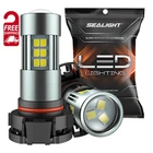 Sealight 5202 Led Fog Bulbs 6000K White PS19W PS24W 2PK Free Ship New. Price: $41.49.