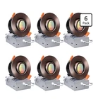 Torchstar 5CCT 3 Inch Gimbal Led Recessed Light, CRI90+ Dimmable Swivel Adjus... Open. Price: $69.99.