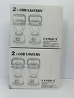 Fant.lux Cob Led Lantern 4 Pack Camping Emergency Light 120 Lumens Free Shipping New. Price: $19.99.