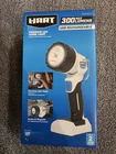 New Hart Rechargeable Handheld Spot Work Light With Rotating Head, Magnetic Base. Price: $24.50.