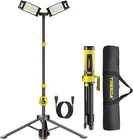 Dual-head Led Work Light With Stand, 2025 Pro+ 12000LM Corded Battery Recharg New. Price: $309.32.