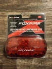 Foxfire Safety Lites Led Emergency Warning Red Battery Operated Magnets New. Price: $29.99.