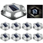 T-sun 8PACK Solar Deck Lights Driveway Dock Garden Led Powered New. Price: $62.99.