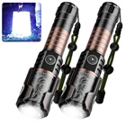 Skyfire Rechargeable Flashlights With Ignition Lens 2 Pack High Lumens Tactic... New. Price: $119.54.