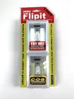 Nebo 6523 Flipit 215 Lumen Cob Led Universal Mount Work Light Switch 2-PACK Open. Price: $9.99.