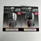 Lot Of 2 Bell Bike Set Bicycle Locking Headlight Tail - Brand New. Price: $12.99.