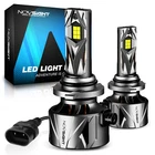 Novsight 9006 Led Headlight Bulbs Kit Double Beam 60000LM 6500K 240W Direct Fit New. Price: $66.99.