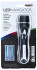 Garrity 60111 Led Navigator Flashlight - Water Resistant Durable Rubber New. Price: $17.95.
