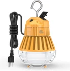 Led Temporary Work 100W 5000K Portable Hanging Construction Lights, 10' Ca New. Price: $125.99.